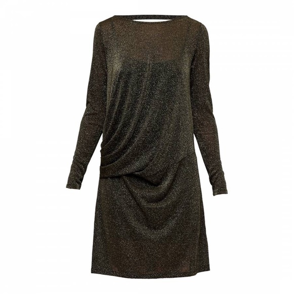 Ted Baker Ethia Sparkle Lurex Layered Dress - Picture 3 of 11